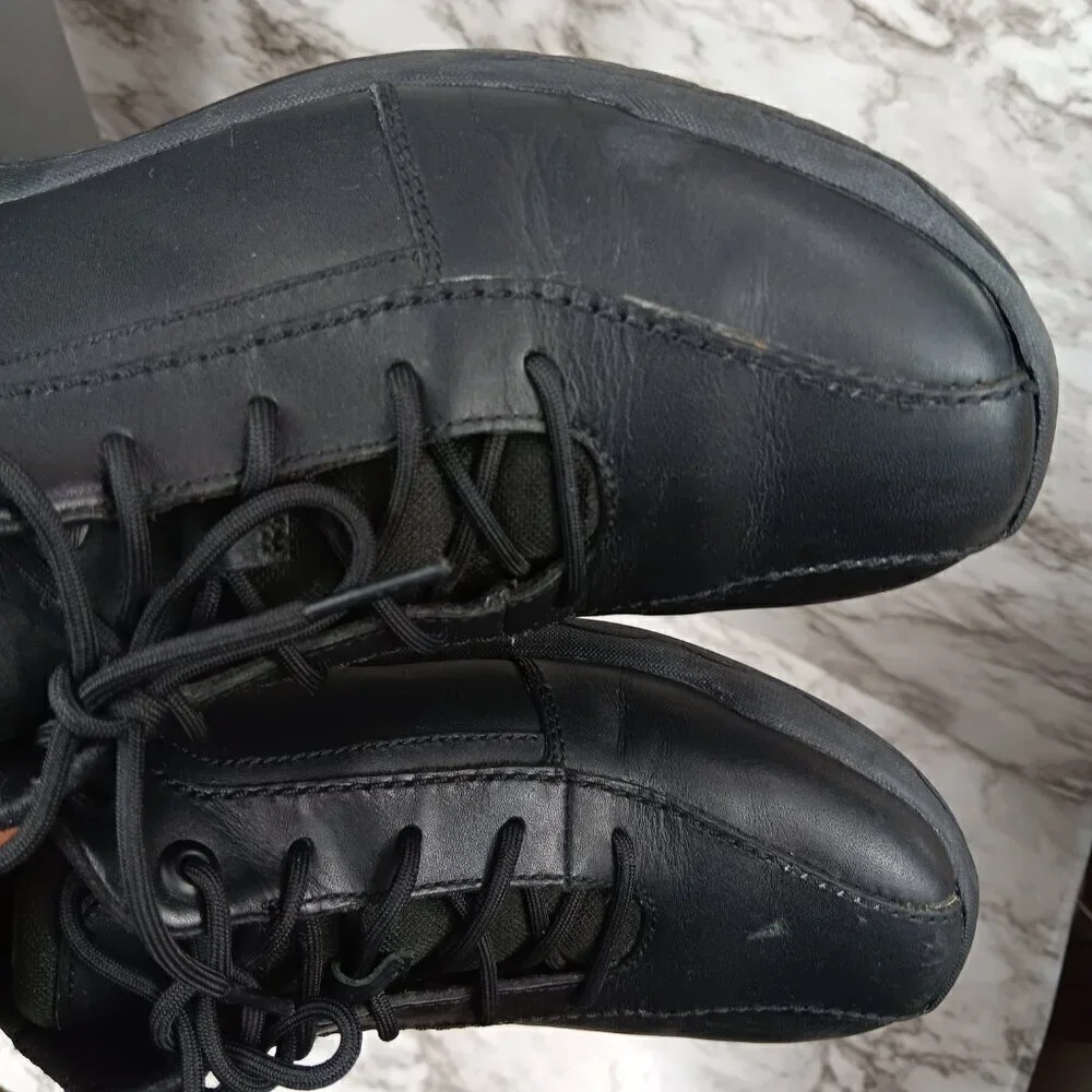 TIMBERLAND Men Earthkeepers Oxford Anti-fatigue Casual Shoe Black Size 7.5M